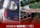 Homem morre e três pessoas ficam feridas em acidente na BR-020, em Alvorada do Norte