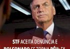STF aceita denúncia e Bolsonaro se torna réu; ex-presidente pode pegar até 43 anos de prisão