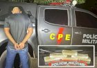 CPE REALIZA A PRISÃO DE UM INDIVÍDUO POR TRÁFICO DE DROGAS EM PORANGATU
