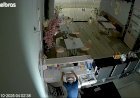 Ladrão invade confeitaria, arromba porta e revira caixa atrás de dinheiro em Minaçu 