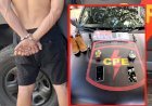 CPE REALIZA A PRISÃO DO INDIVÍDUO POR FURTOS EM SÉRIE EM MINAÇU