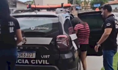 Adolescente suspeita de matar tio com óleo fervente é internada em Uruaçu