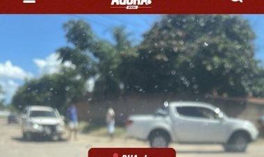 Acidente entre dois veículos é registrado na Vila Manchester, em Minaçu