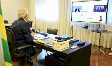 “Tecnologia, inteligência e integração são pilares da segurança”, diz Caiado em palestra no Cosud