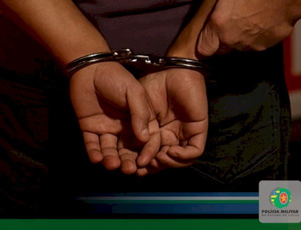 POLÍCIA MILITAR REALIZA A PRISÃO DE UM FORAGIDO DA JUSTIÇA EM PORANGATU