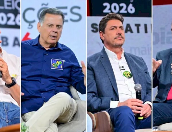 Debate Mais Goiás com os candidatos ao governo acontece na próxima quinta (17)