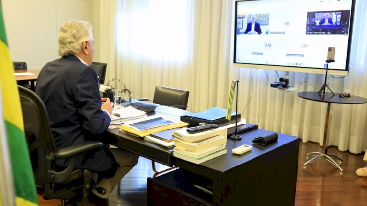 “Tecnologia, inteligência e integração são pilares da segurança”, diz Caiado em palestra no Cosud