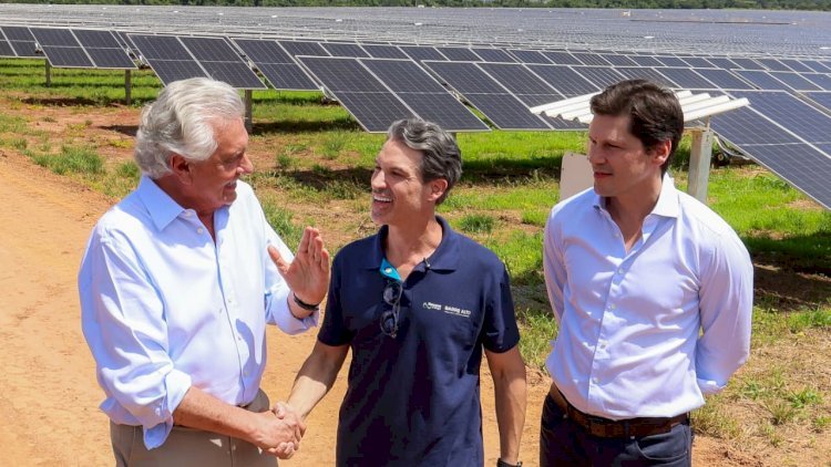 Caiado destaca energia limpa como caminho para impulsionar o desenvolvimento de Goiás