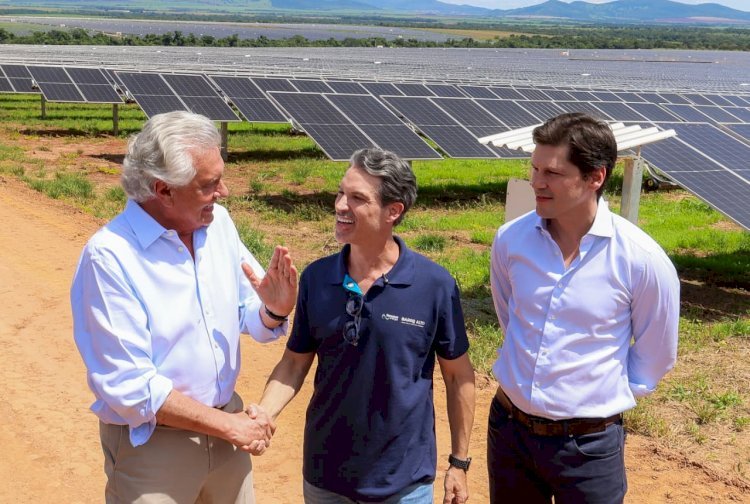 Caiado destaca energia limpa como caminho para impulsionar o desenvolvimento de Goiás